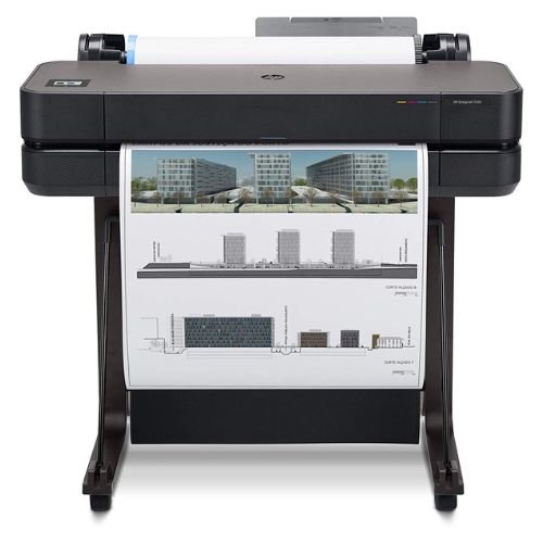 HP DesignJet T630 24 Inch On A Stand With Print Front